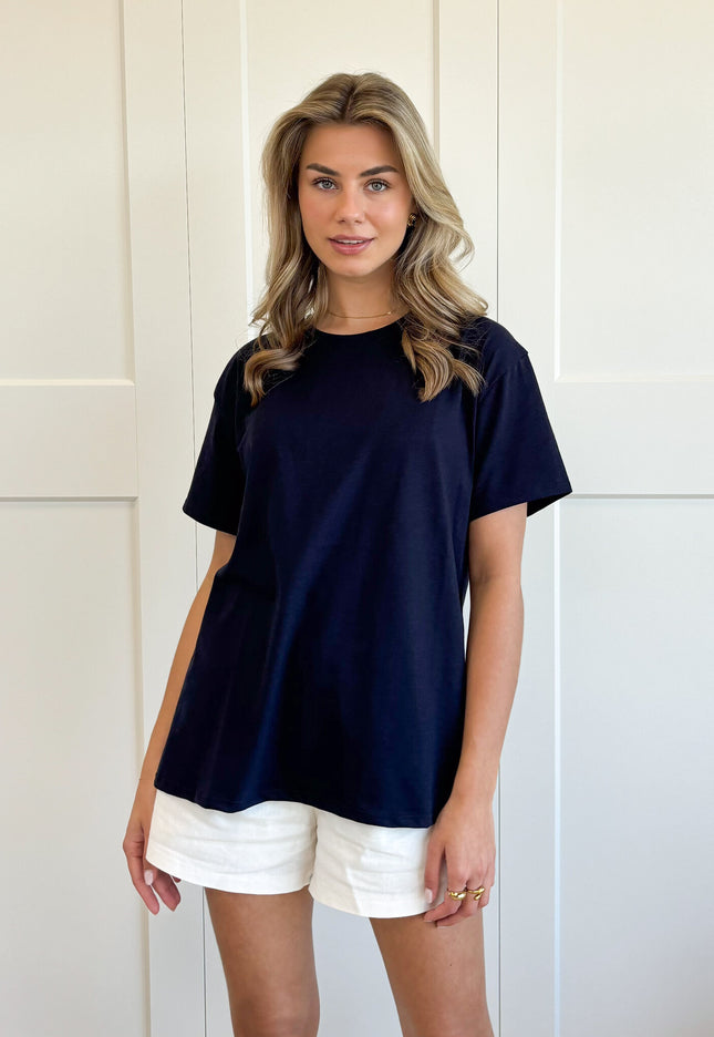 Famous Online Store Oversized T-shirt navy