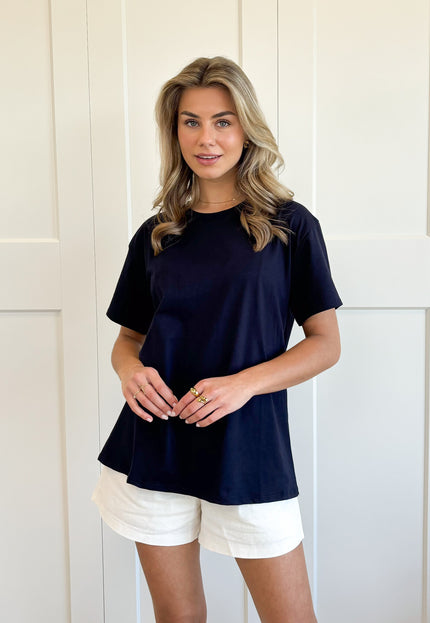 Famous Online Store Oversized T-shirt navy