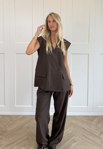 Famous Online Store Pantalon Amélie bruin