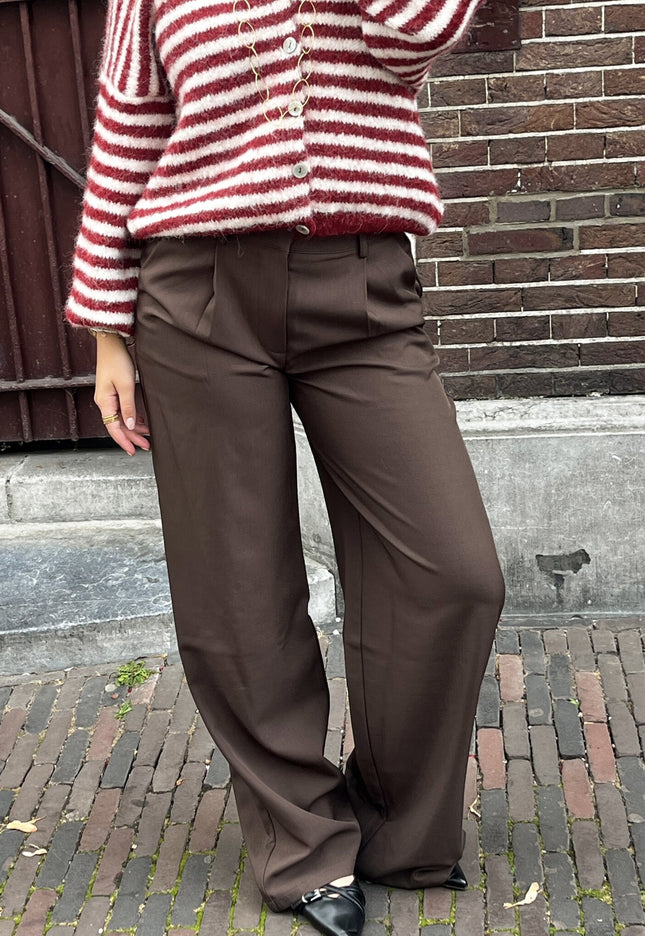 Famous Online Store Pantalon Amélie bruin