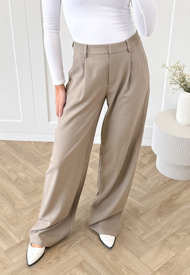 Famous Online Store Pantalon Amélie taupe