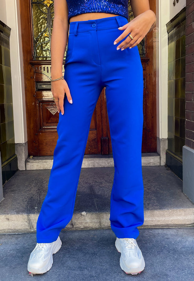 Famous Online Store Pantalon Esther blauw
