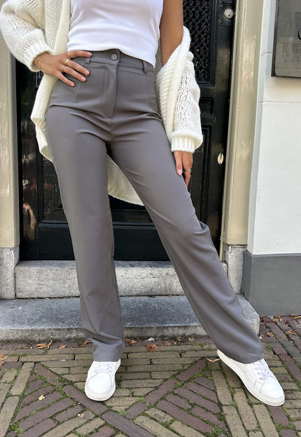 Famous Online Store Pantalon Esther grijs