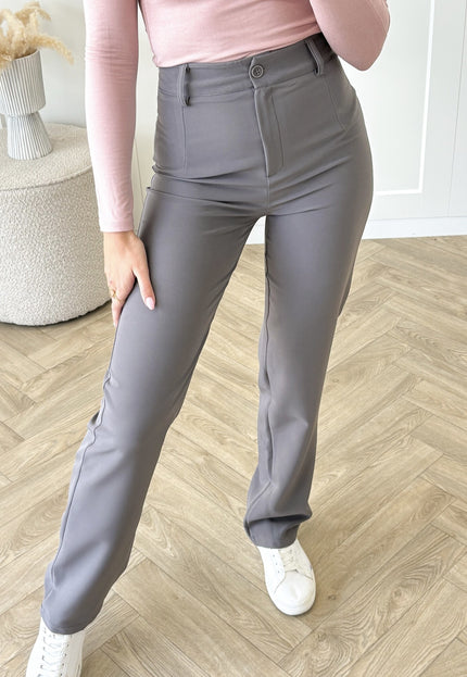 Famous Online Store Pantalon Esther grijs