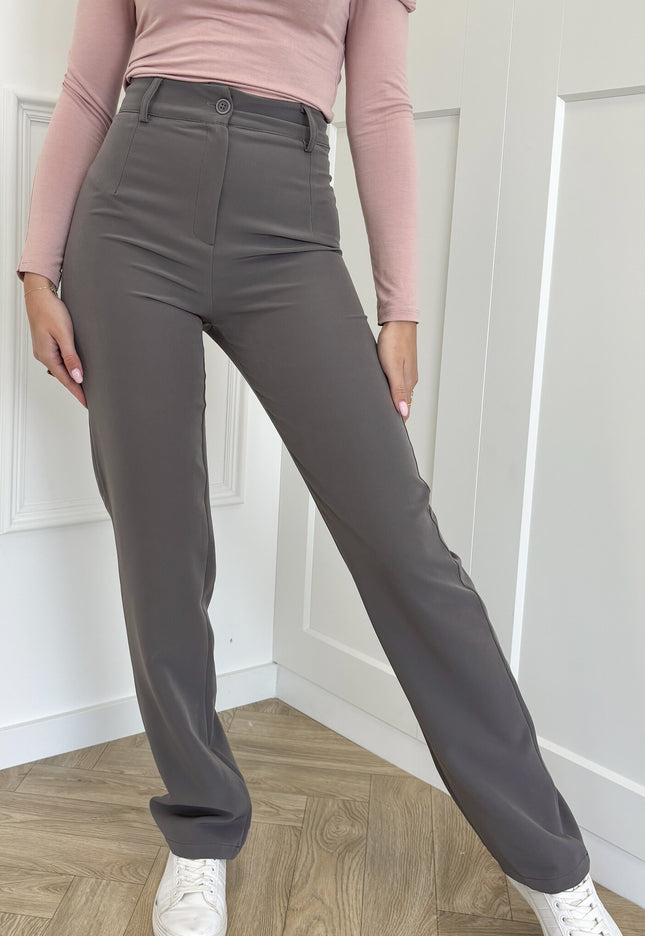 Famous Online Store Pantalon Esther grijs