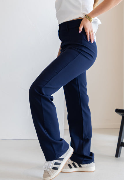 Famous Online Store Pantalon Esther marine blauw