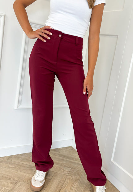 Famous Online Store Pantalon Esther ruby