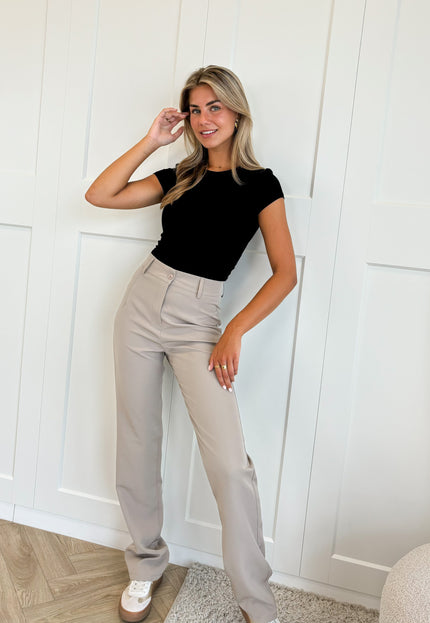 Famous Online Store Pantalon Esther taupe