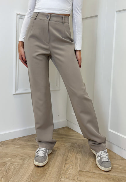 Famous Online Store Pantalon Esther taupe