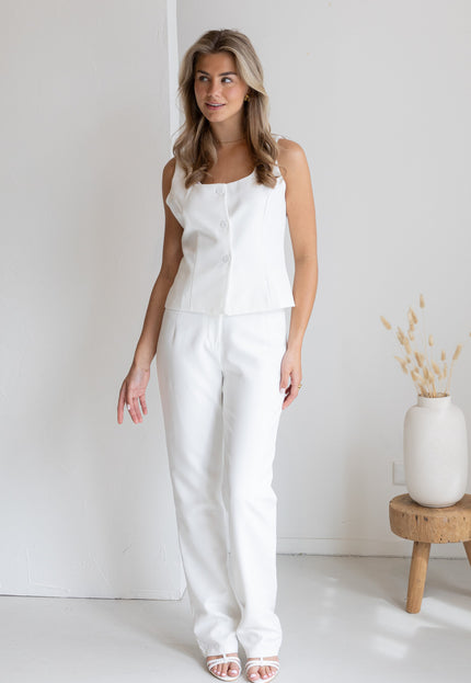 Famous Online Store Pantalon Esther wit