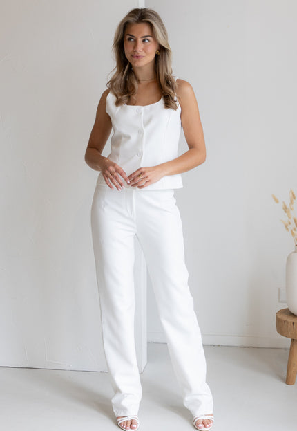 Famous Online Store Pantalon Esther wit