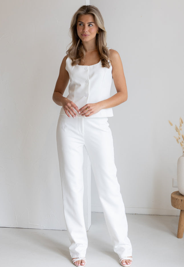 Famous Online Store Pantalon Esther wit