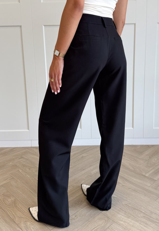 Famous Online Store Pantalon low waist Steff zwart