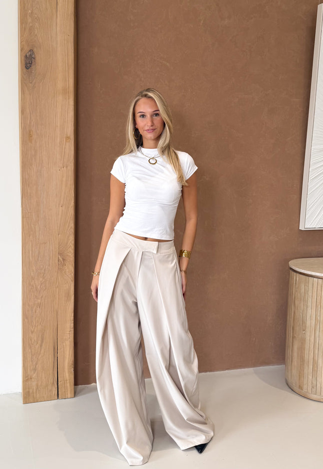 Famous Online Store Pantalon Mavie beige