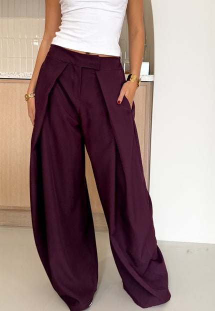 Famous Online Store Pantalon Mavie bordeaux