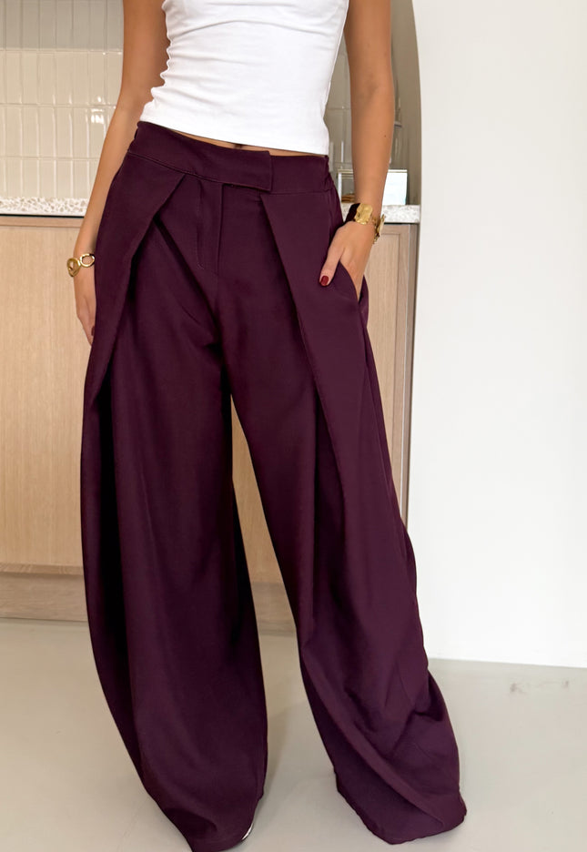 Famous Online Store Pantalon Mavie bordeaux