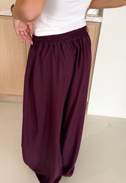 Famous Online Store Pantalon Mavie bordeaux