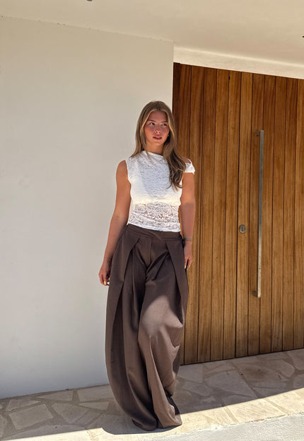 Famous Online Store Pantalon Mavie bruin