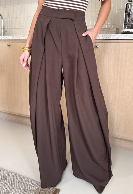 Famous Online Store Pantalon Mavie bruin