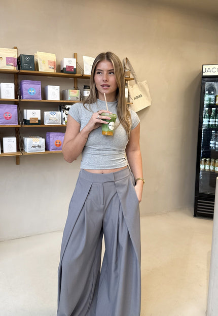 Famous Online Store Pantalon Mavie grijs