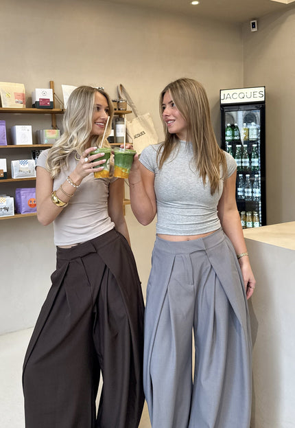 Famous Online Store Pantalon Mavie grijs