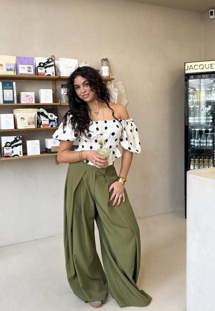 Famous Online Store Pantalon Mavie groen