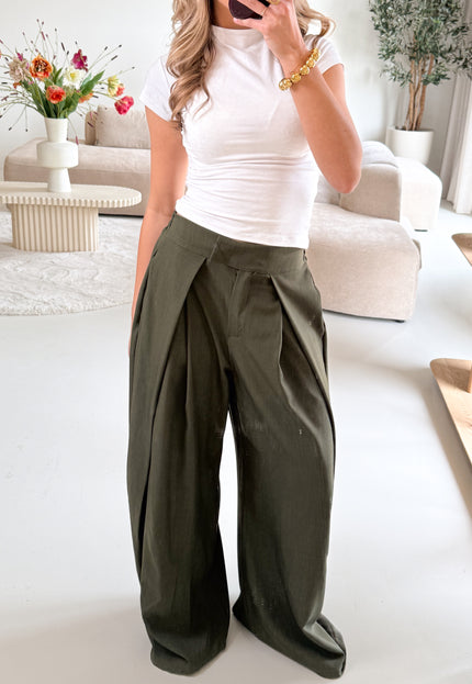 Famous Online Store Pantalon Mavie legergroen