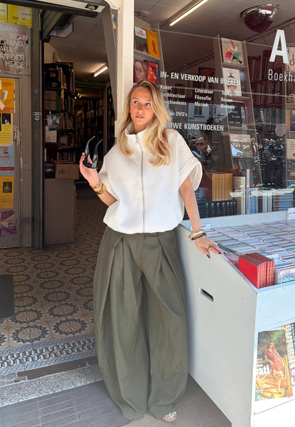 Famous Online Store Pantalon Mavie legergroen