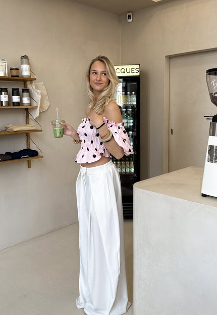 Famous Online Store Pantalon Mavie wit