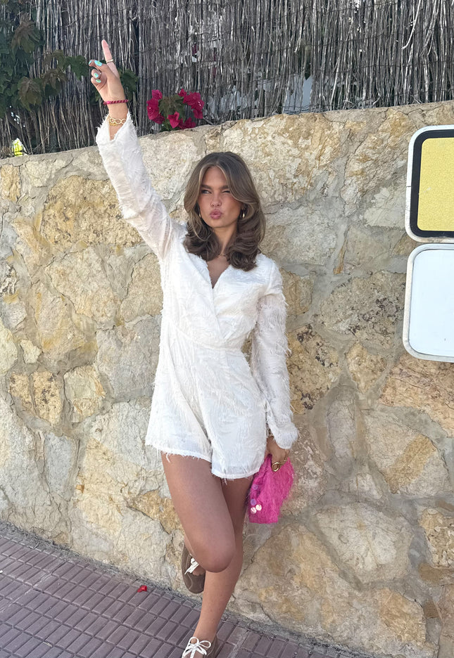 Famous Online Store Playsuit Diede ecru