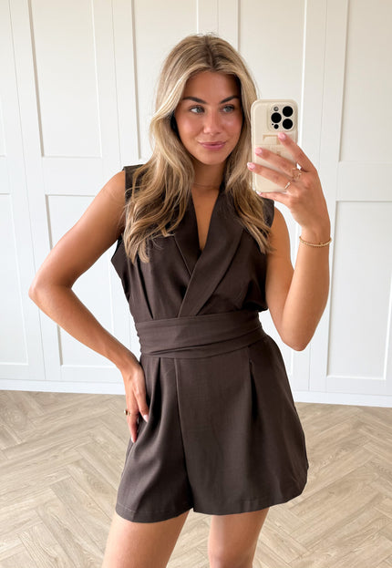 Famous Online Store Playsuit Emma bruin
