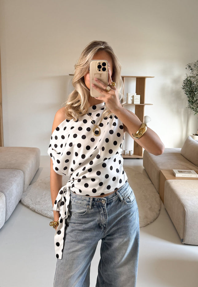 Famous Online Store Polka top Louise wit