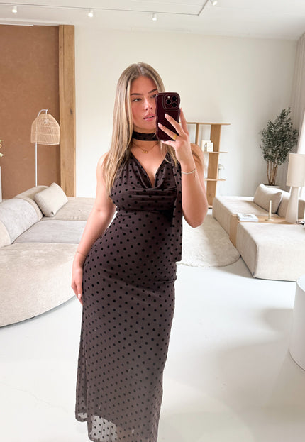 Famous Online Store Polkadots jurk Lou