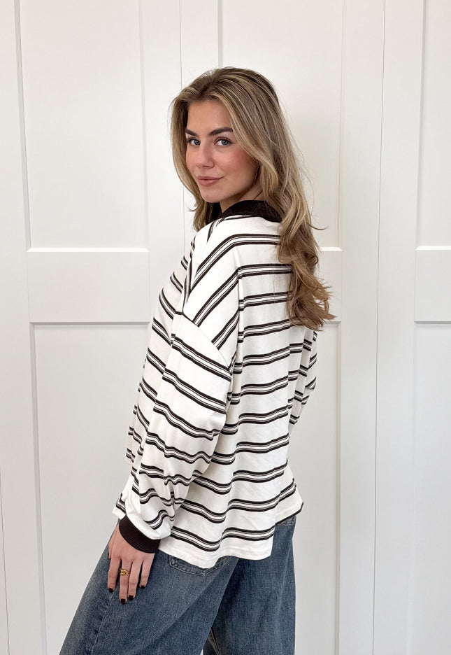 Famous Online Store Polo sweater Luna beige