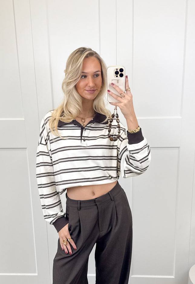 Famous Online Store Polo sweater Luna beige