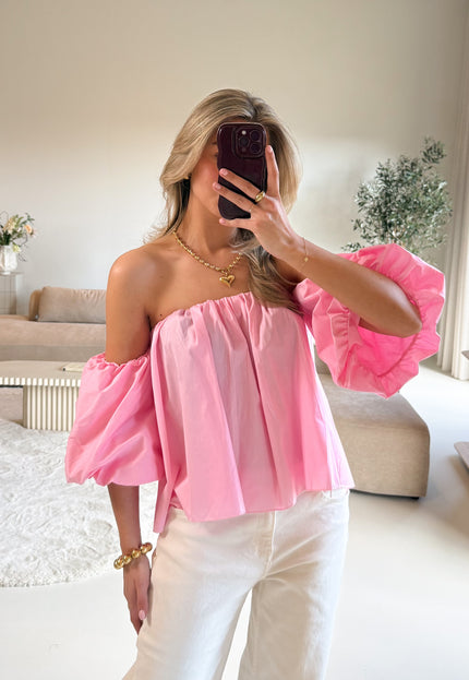 Famous Online Store Puk top roze