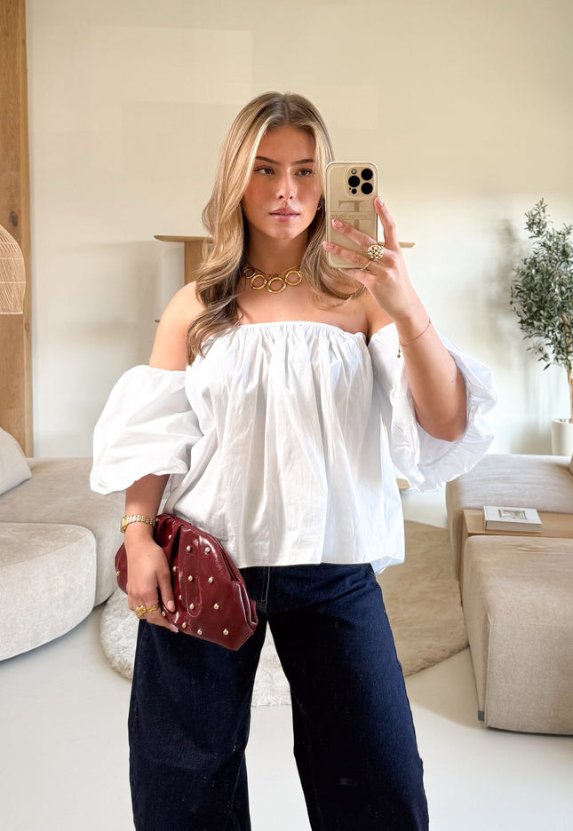 Famous Online Store Puk top wit