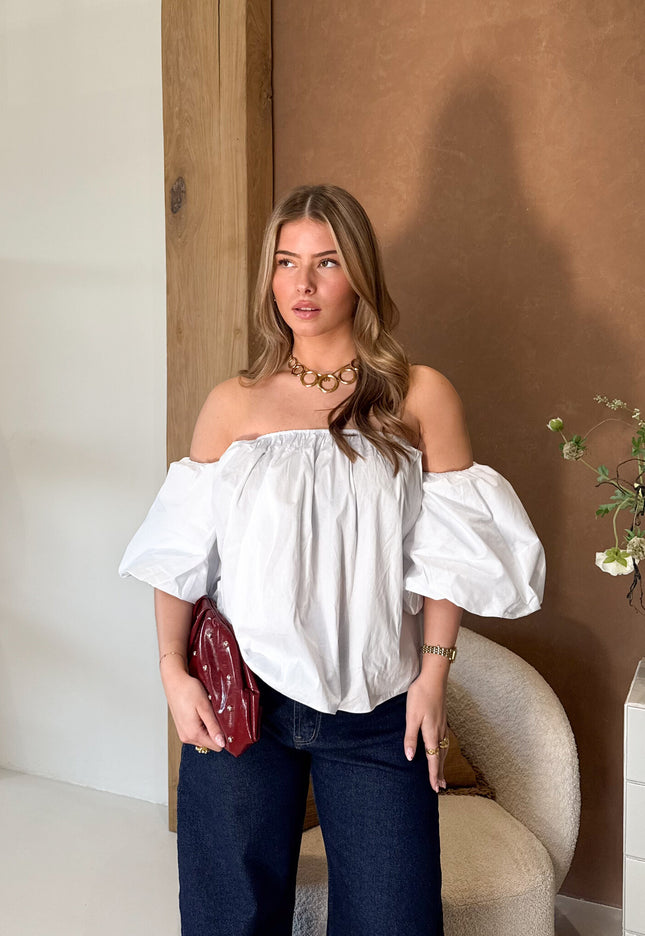 Famous Online Store Puk top wit
