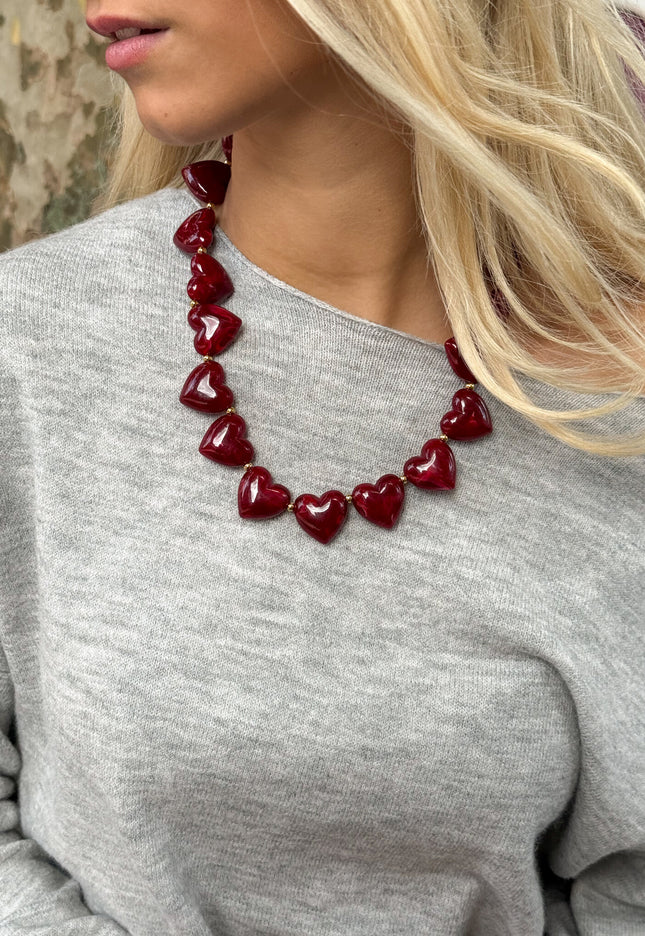 Famous Online Store Red Amour ketting