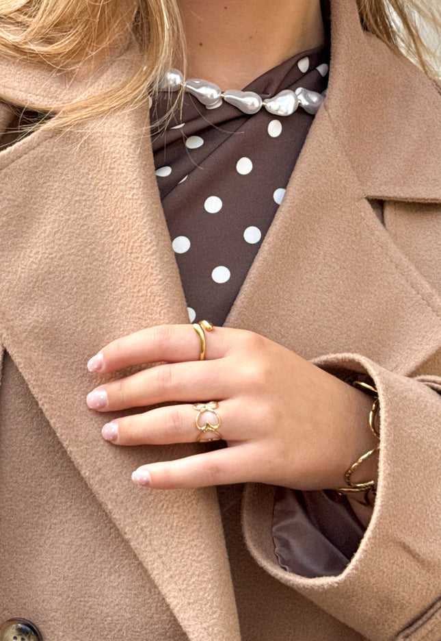 Famous Online Store Ring Golden Drop