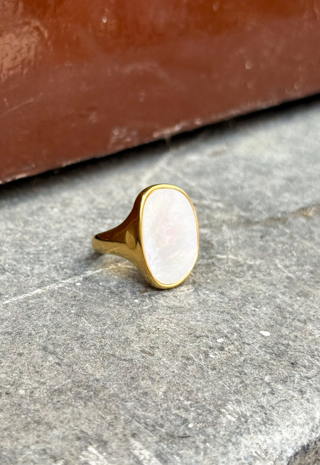 Famous Online Store Ring Pearl Love