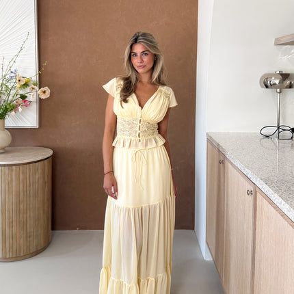 Famous Online Store Rok Ava butter yellow