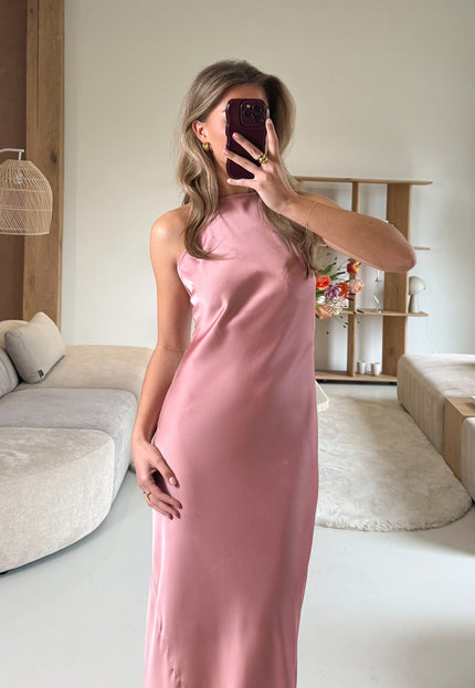 Famous Online Store Satin dress Maria roze