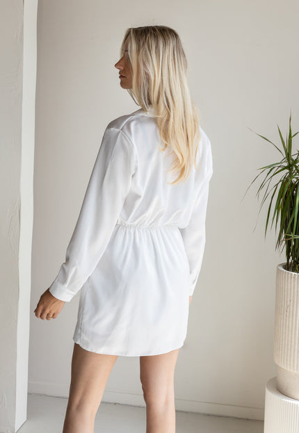 Famous Online Store Satin dress Noa wit