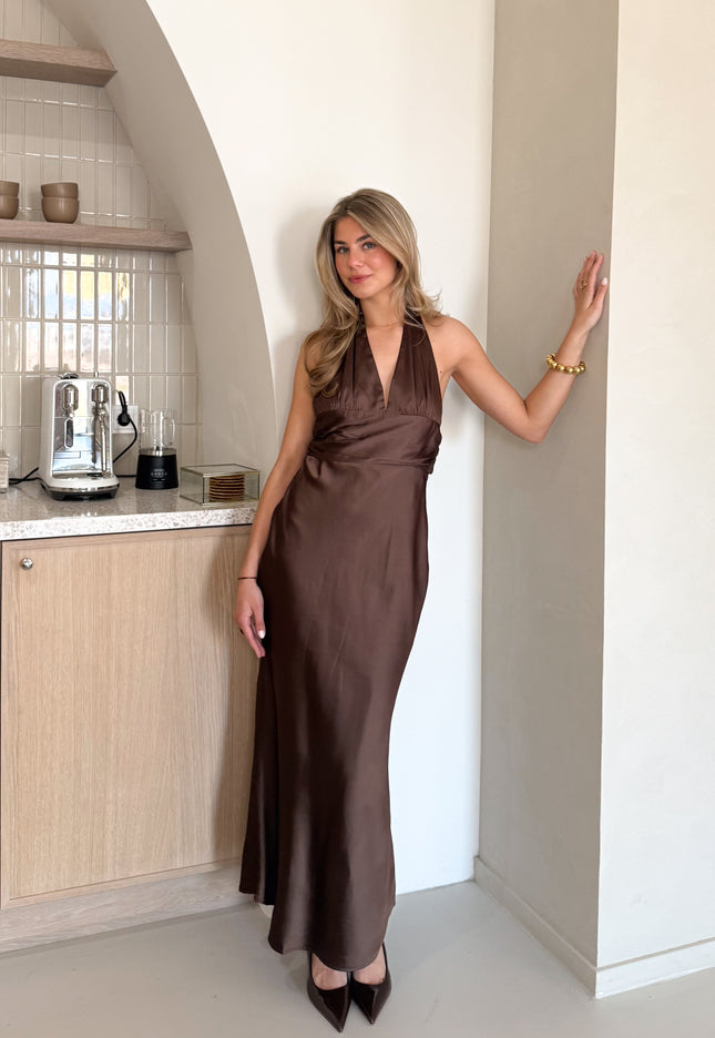Famous Online Store Satin jurk Riley