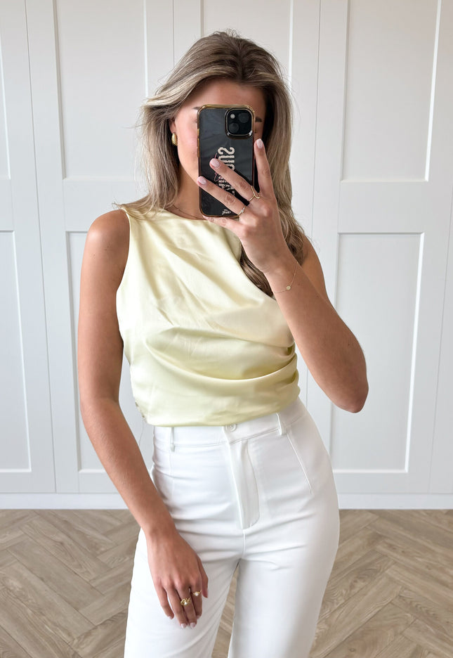 Famous Online Store Satin top Jill geel