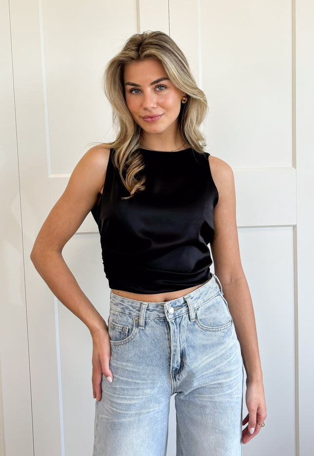 Famous Online Store Satin top Jill zwart