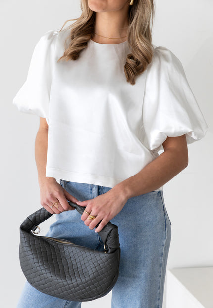 Famous Online Store Satin top Soof wit
