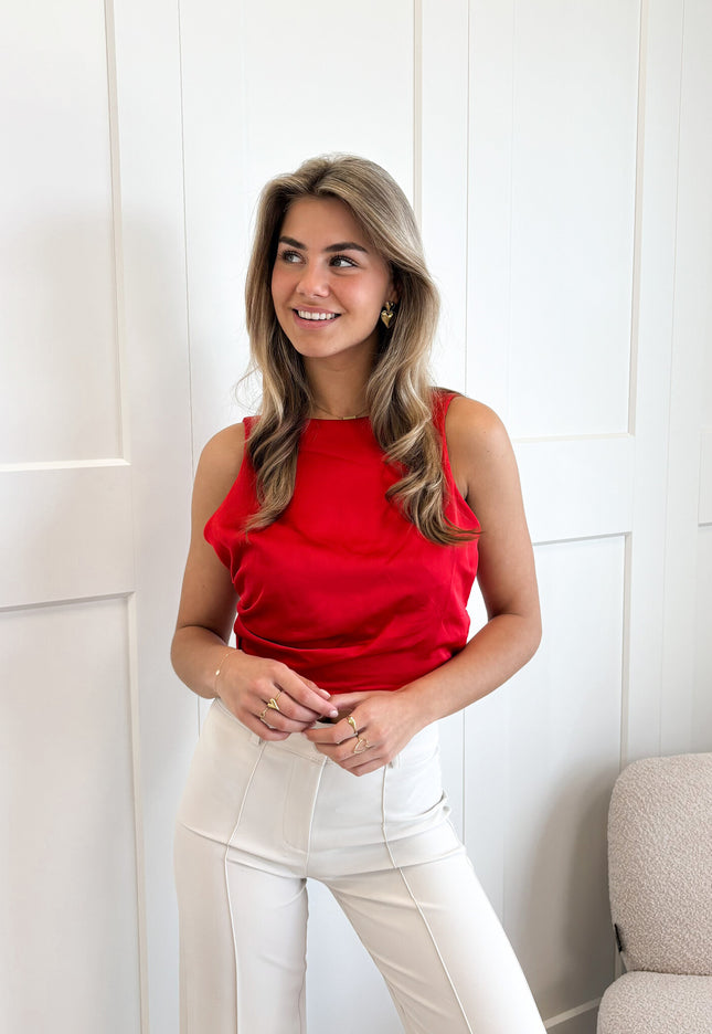 Famous Online Store Satin wrap top Jill rood