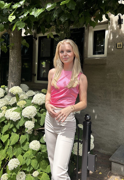 Famous Online Store Satin wrap top Jill roze